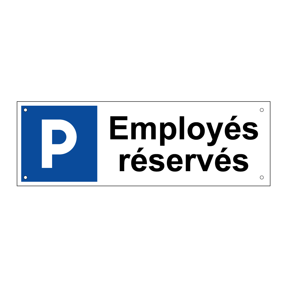 Employés réservés