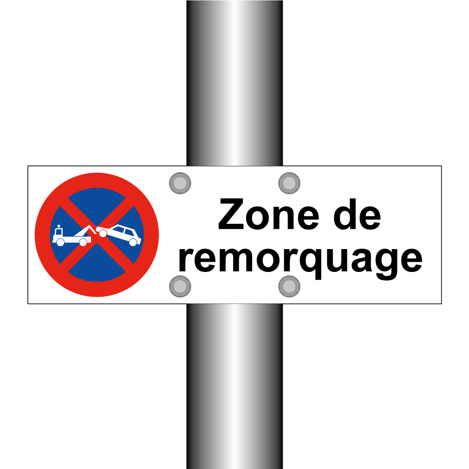Zone de remorquage
