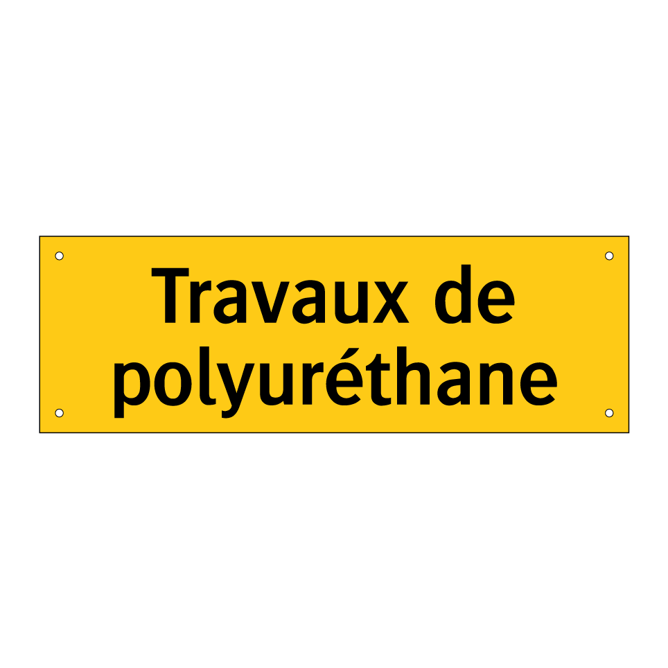 Travaux de polyuréthane
