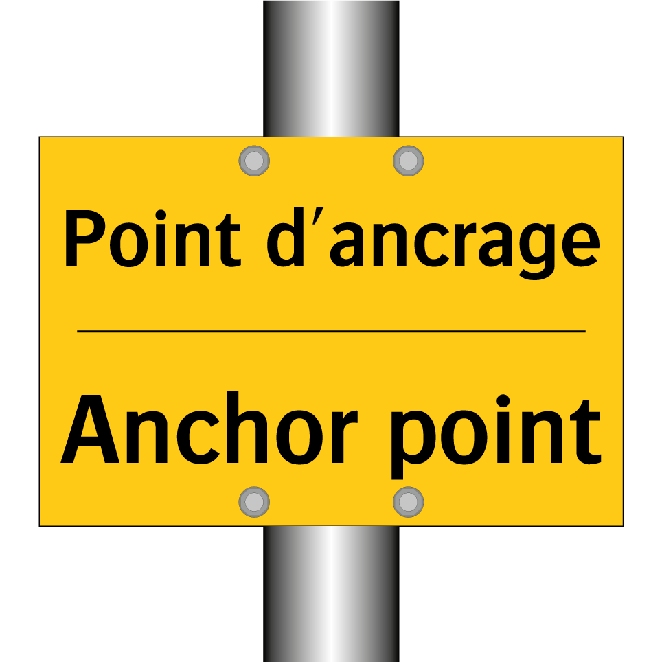 Point d'ancrage - Anchor point