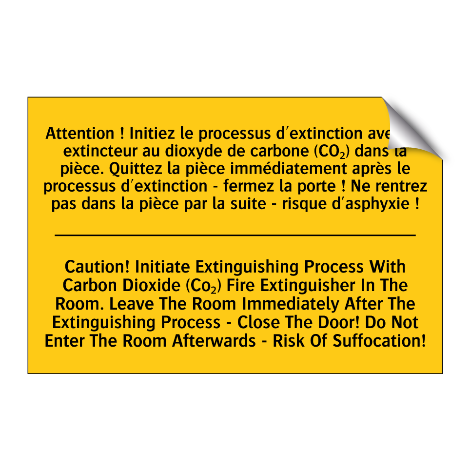Attention ! Initiez le processus /.../ - Caution! Initiate Extinguishing /.../