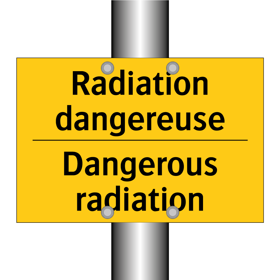 Radiation dangereuse - Dangerous radiation