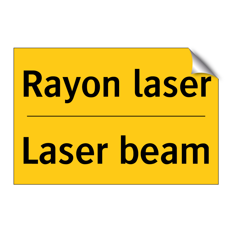 Rayon laser - Laser beam