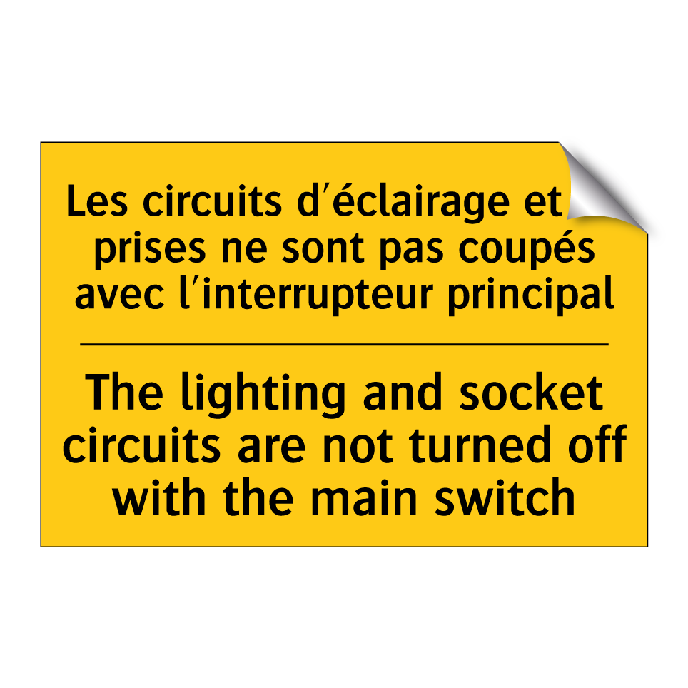 Les circuits d'éclairage et de /.../ - The lighting and socket circuits /.../