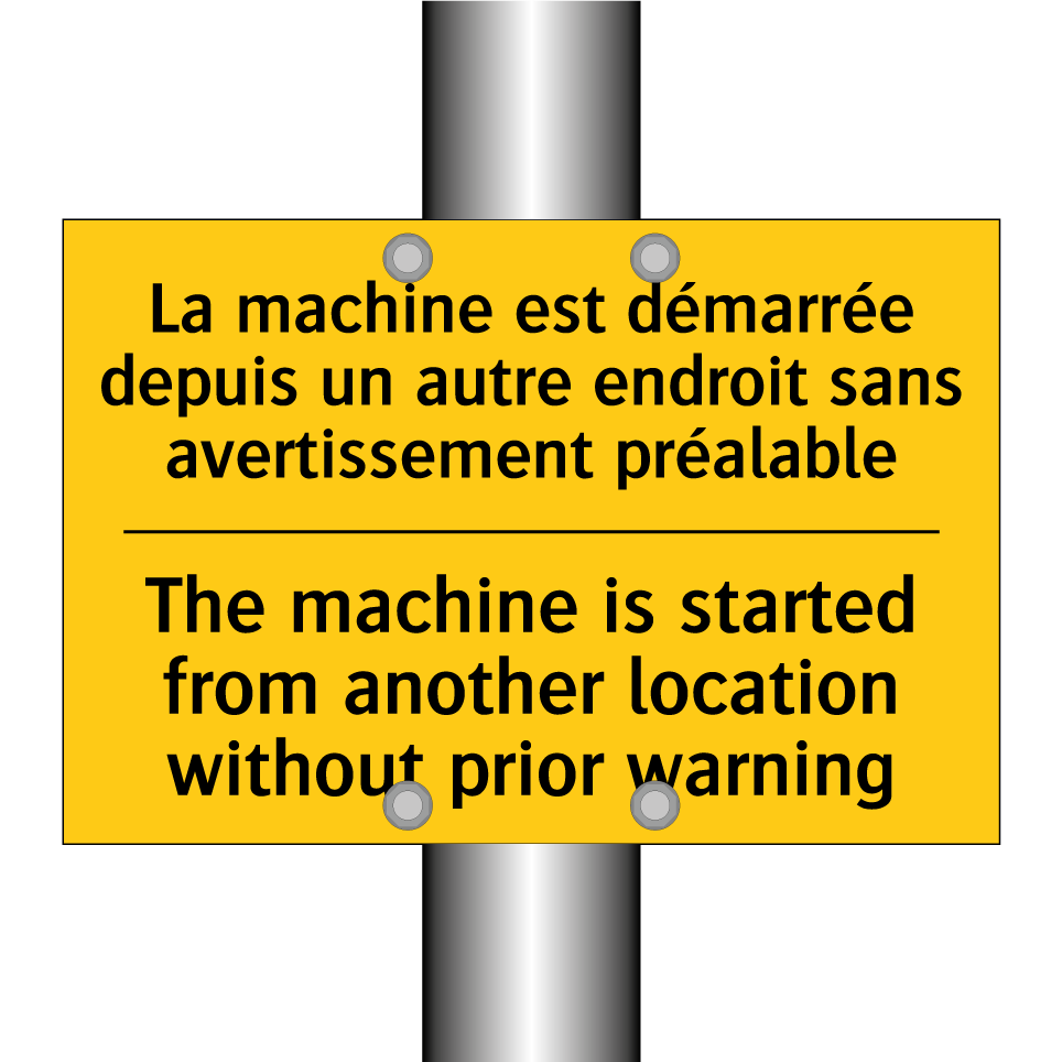 La machine est démarrée depuis /.../ - The machine is started from another /.../
