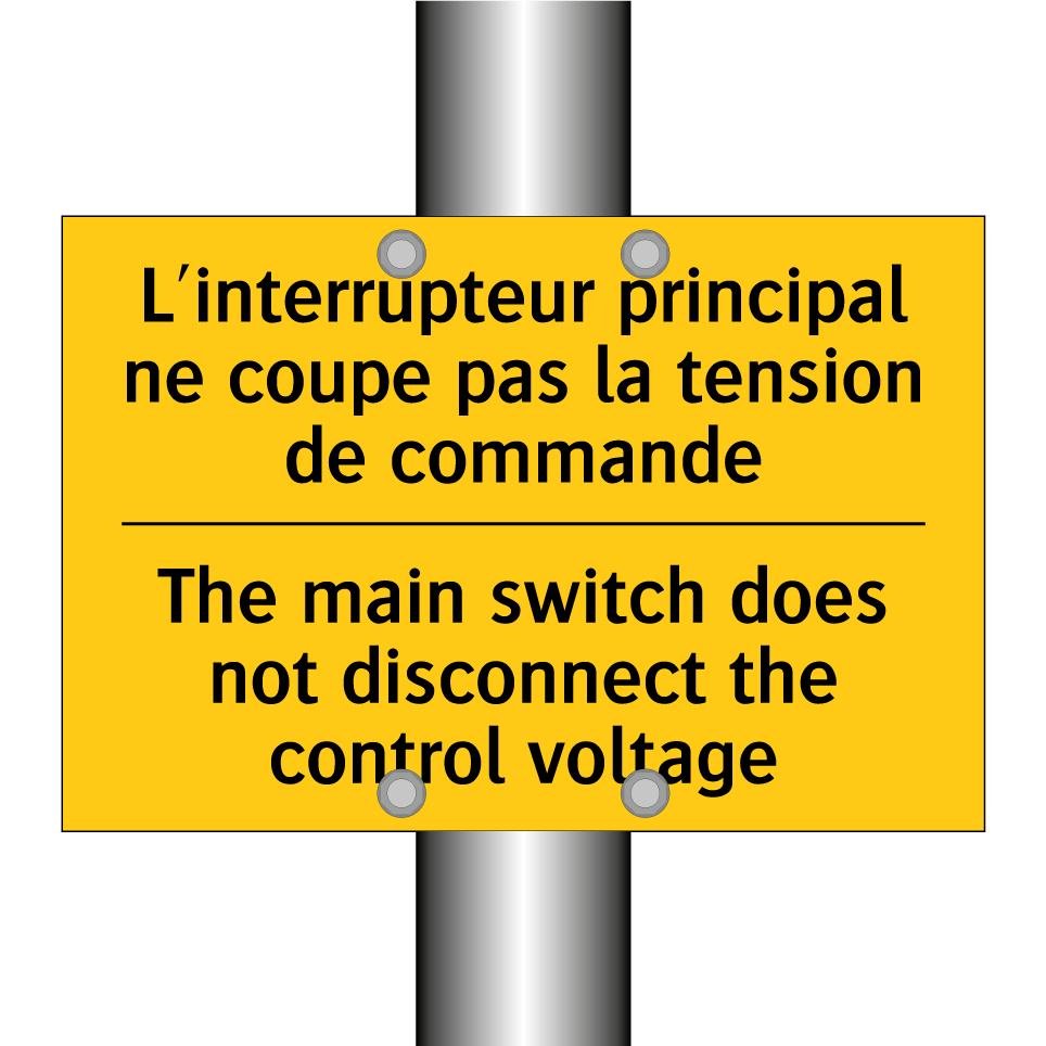 L'interrupteur principal ne coupe /.../ - The main switch does not disconnect /.../