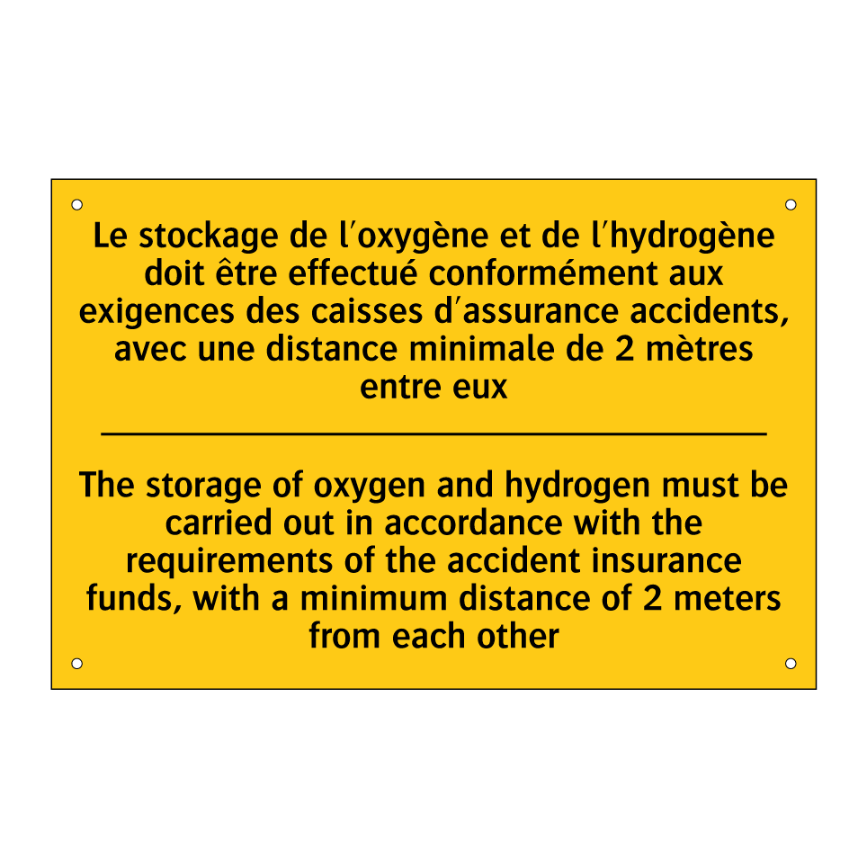 Le stockage de l'oxygène et de /.../ - The storage of oxygen and hydrogen /.../