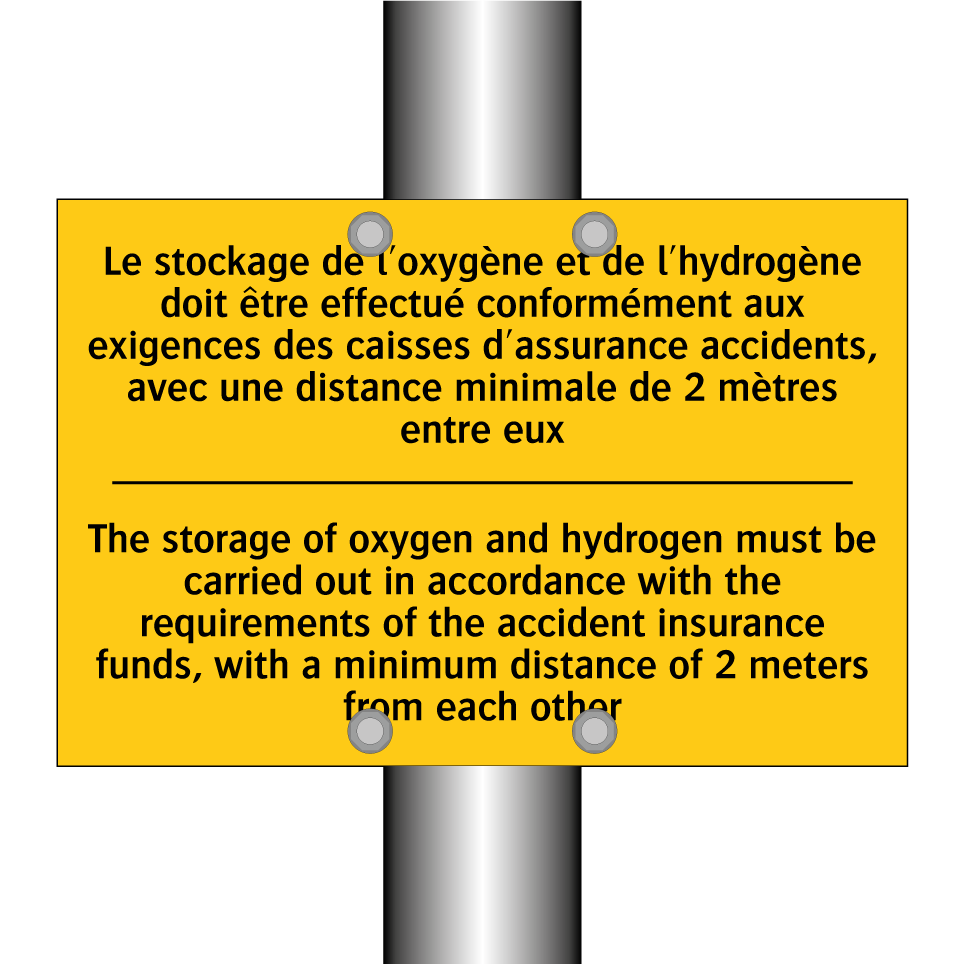 Le stockage de l'oxygène et de /.../ - The storage of oxygen and hydrogen /.../