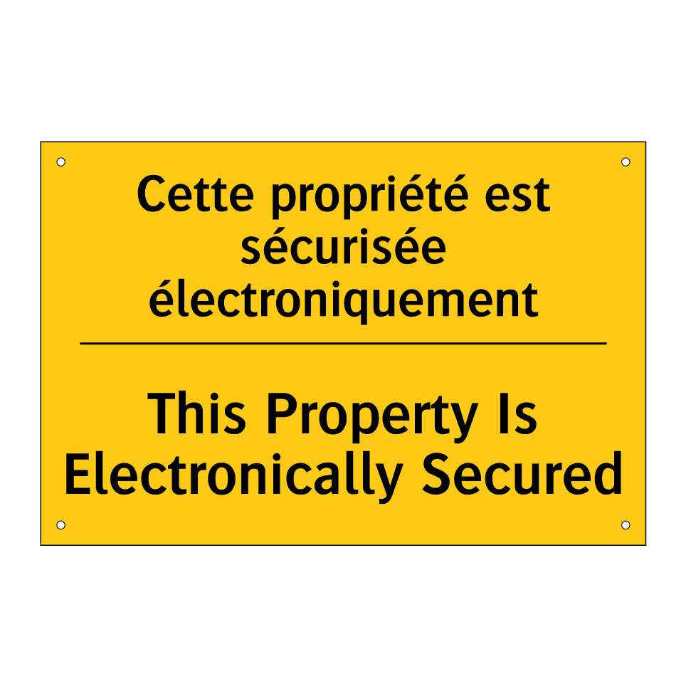 Cette propriété est sécurisée /.../ - This Property Is Electronically /.../