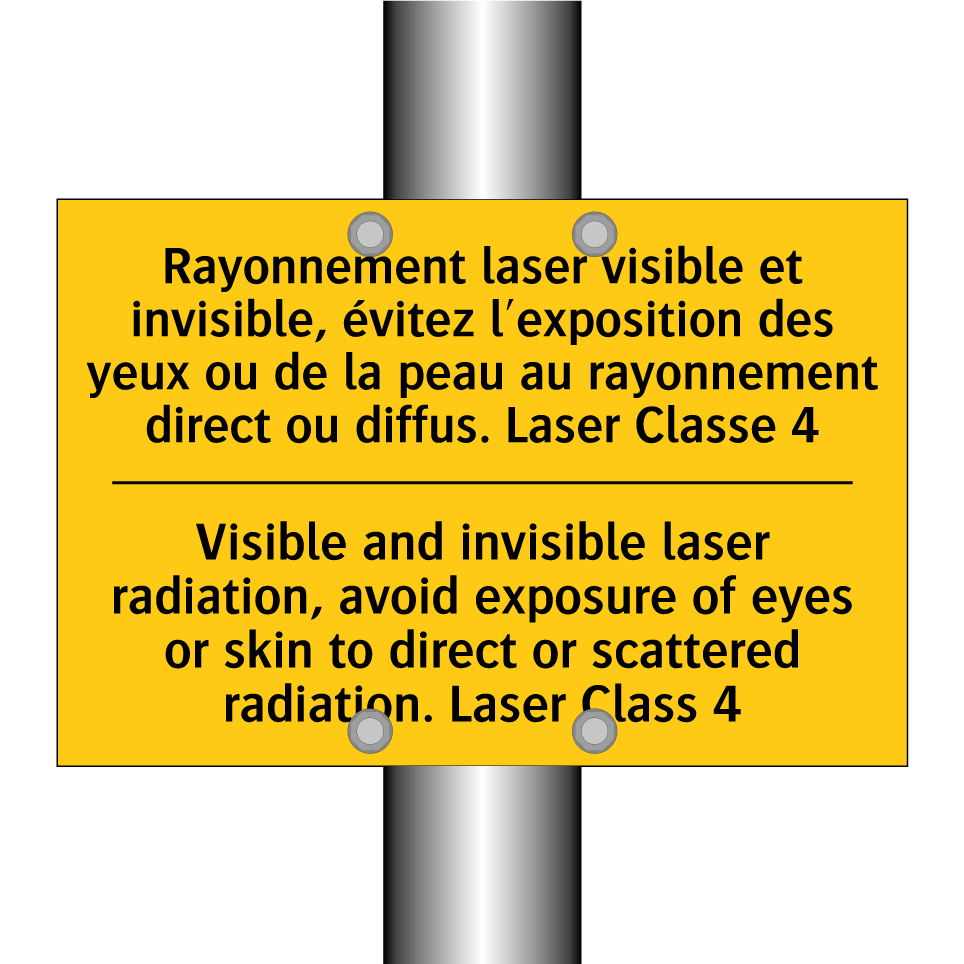 Rayonnement laser visible et invisible, /.../ - Visible and invisible laser radiation, /.../