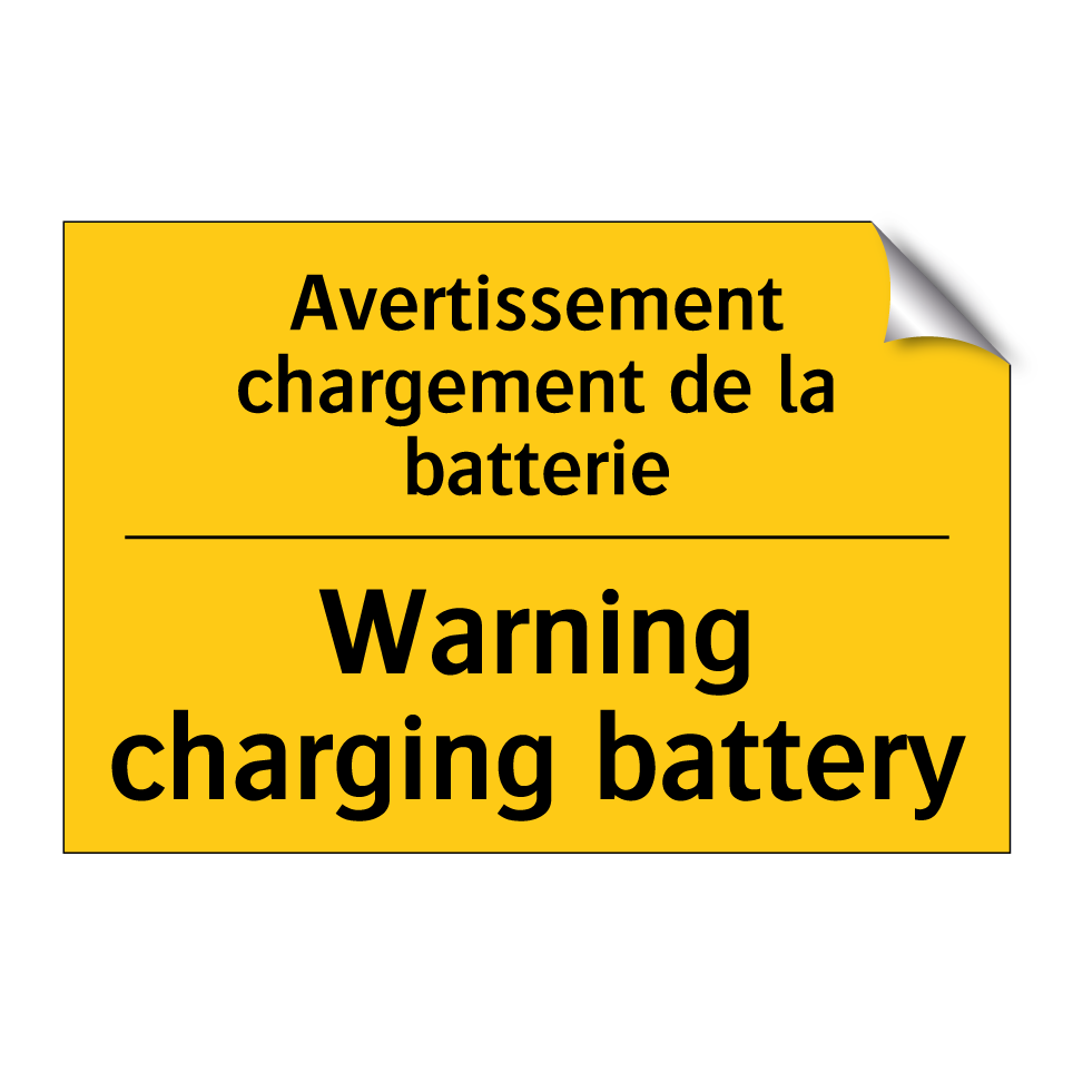 Avertissement chargement de la /.../ - Warning charging battery