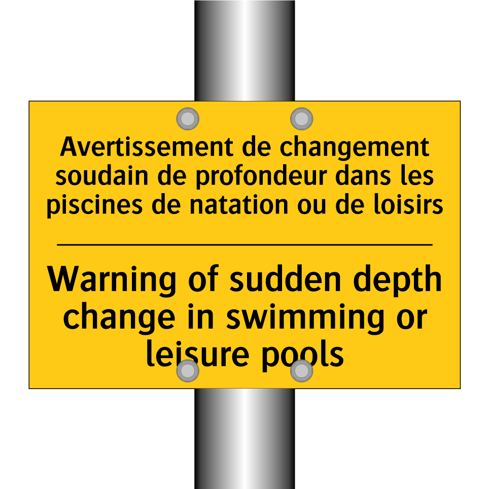 Avertissement de changement soudain /.../ - Warning of sudden depth change /.../
