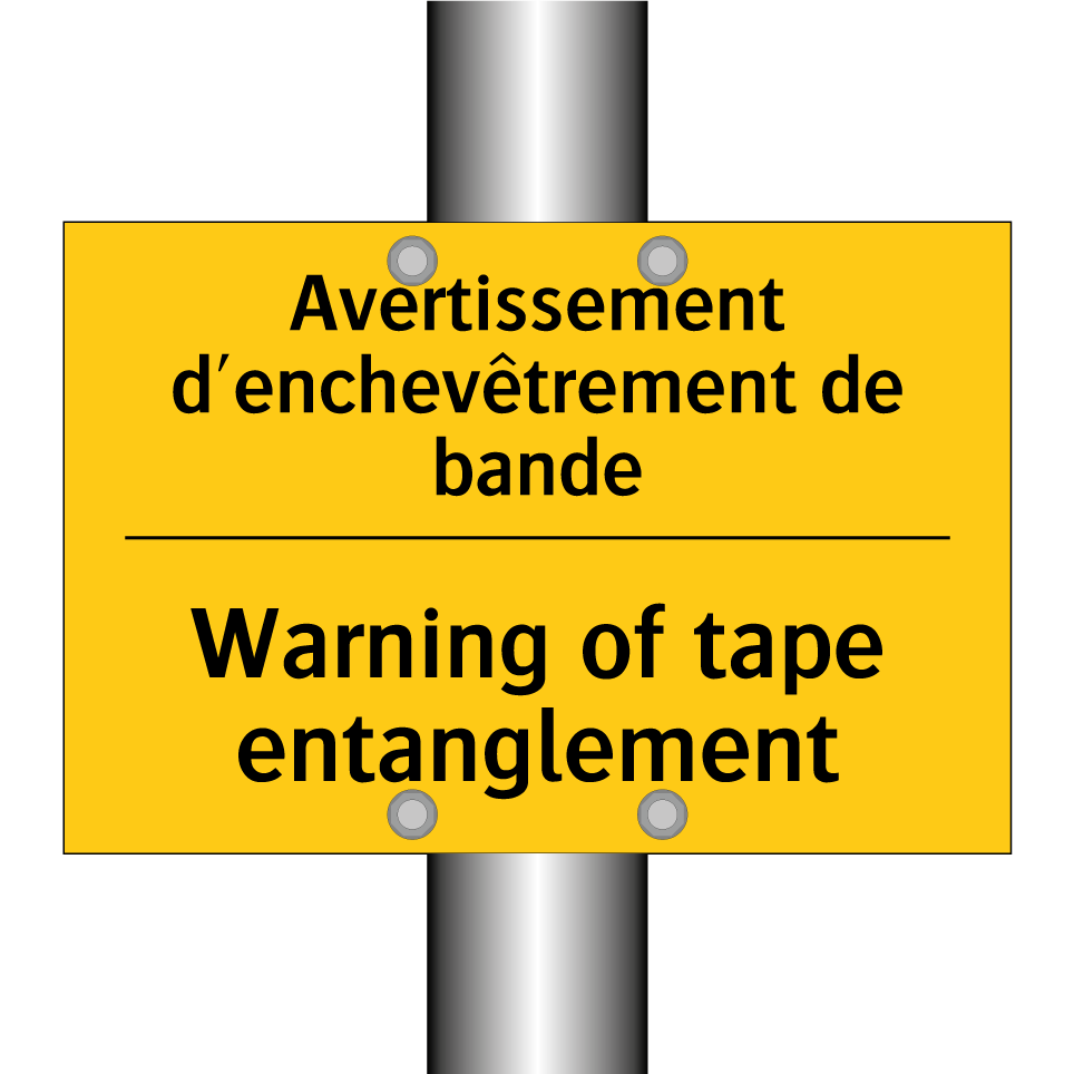 Avertissement d'enchevêtrement /.../ - Warning of tape entanglement