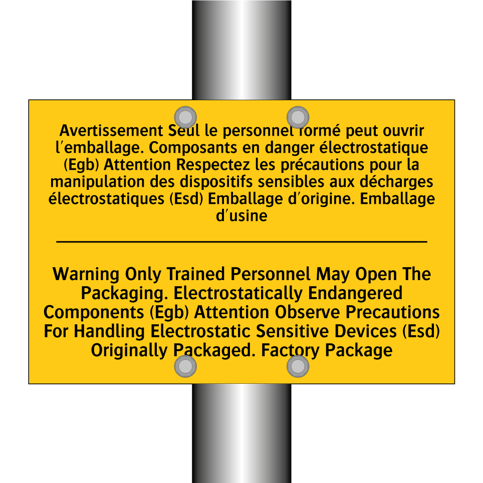 Avertissement Seul le personnel /.../ - Warning Only Trained Personnel /.../