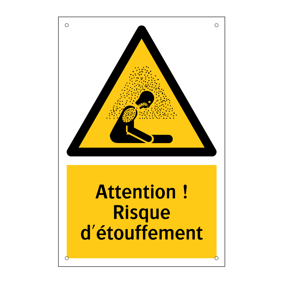 Attention ! Risque d'étouffement