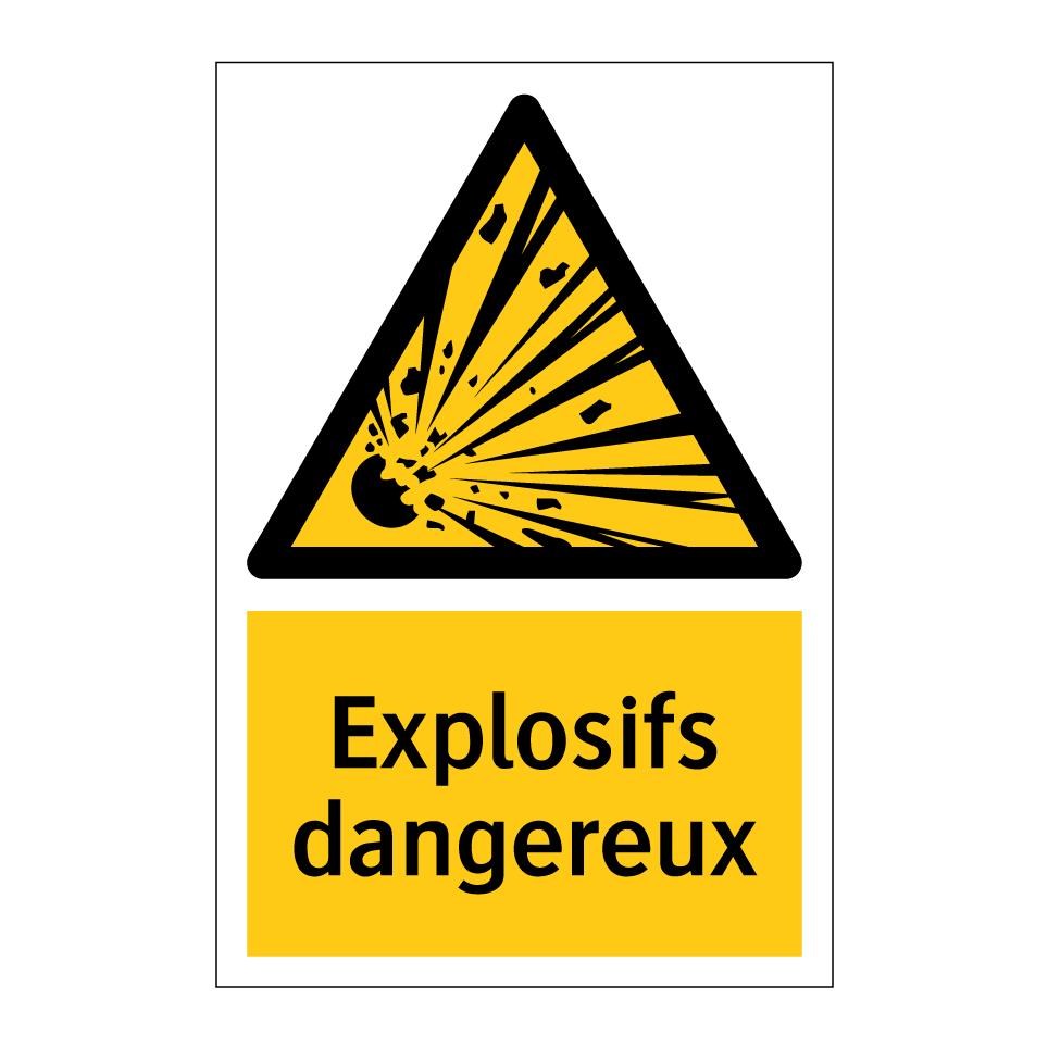 Explosifs dangereux