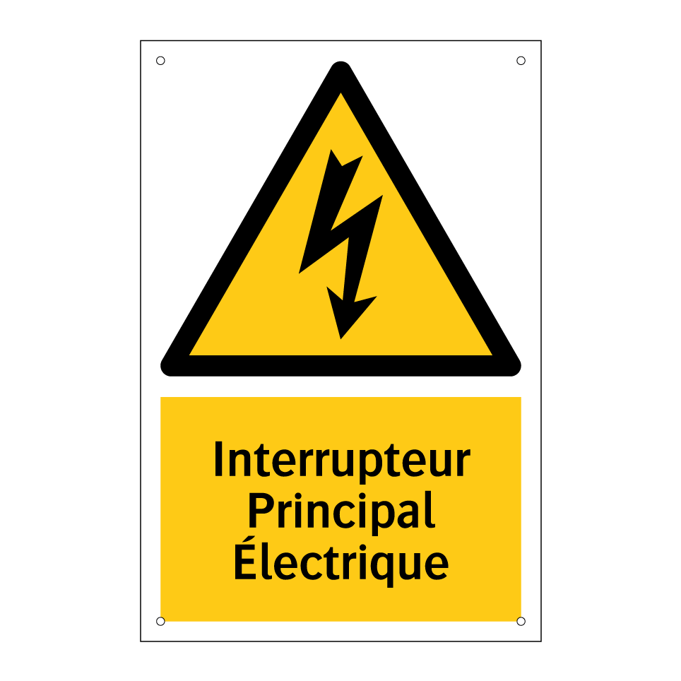 Interrupteur Principal Électrique