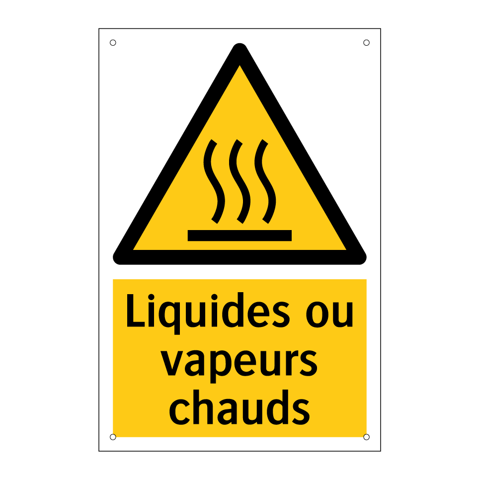 Liquides ou vapeurs chauds