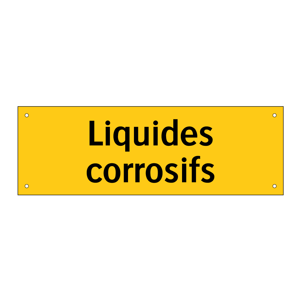Liquides corrosifs