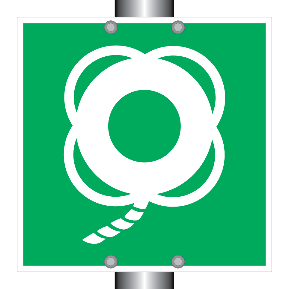 E041 Rettungsring mit Leine
