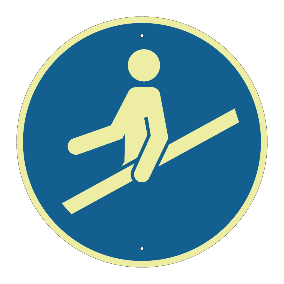 M012 Handlauf benutzen