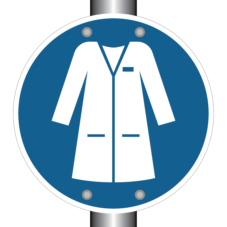 M059 Laborkittel tragen
