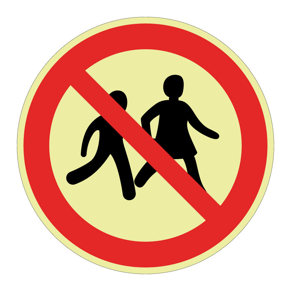 P036 Kein Zutritt für Kinder