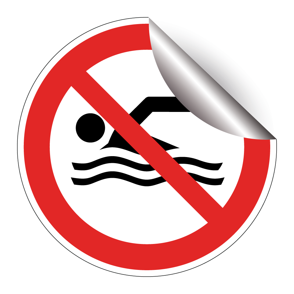 P049 Schwimmen verboten