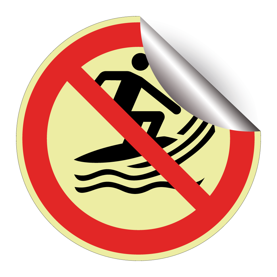 P059 Surfen verboten