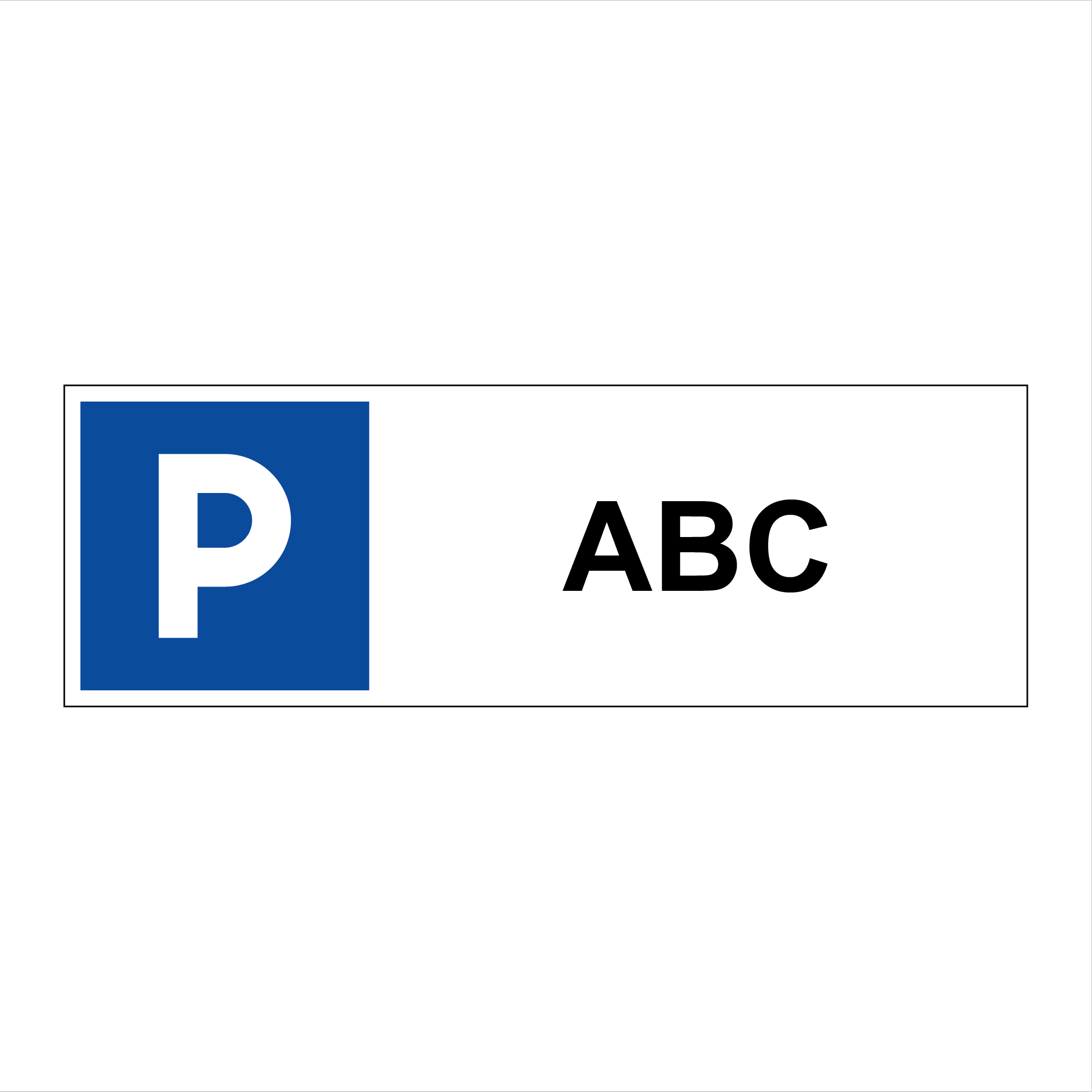 Create Your Own Parking Sign