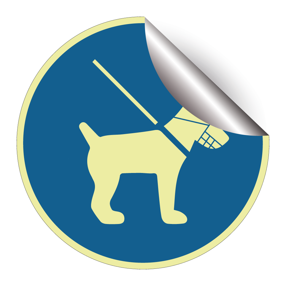 Chien doit être muselé et tenu en laisse
