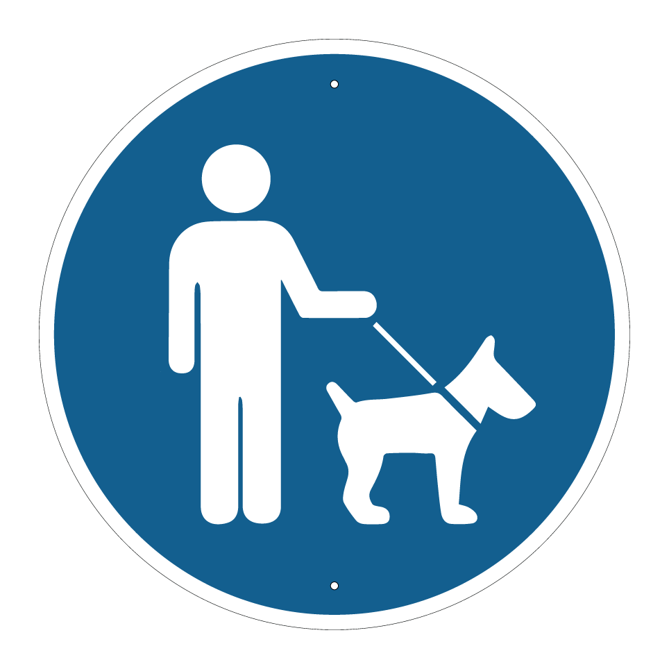 Hunde sind an der Leine zu führen