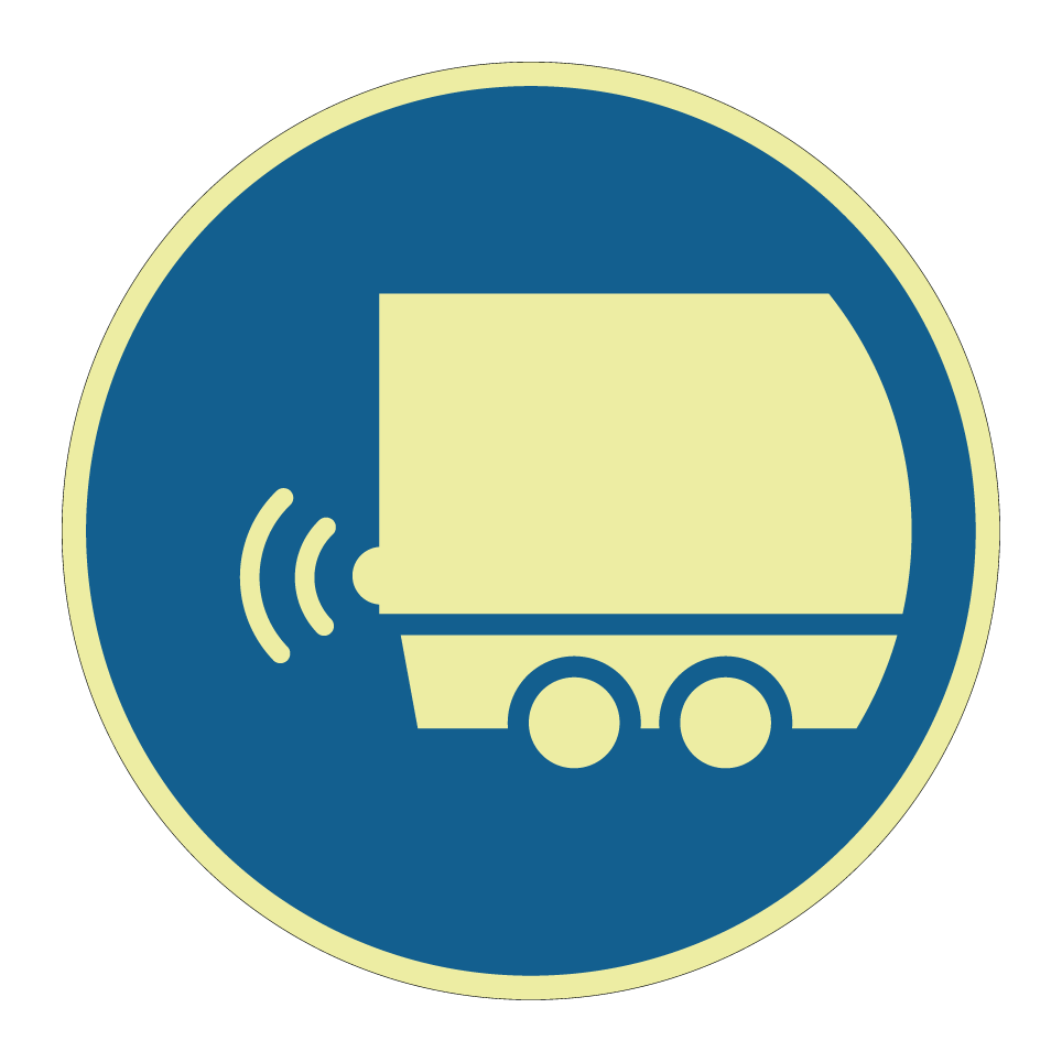 Fahrzeug mit Rückfahrwarner