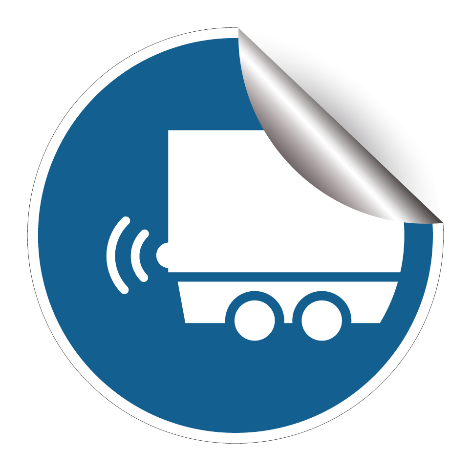 Fahrzeug mit Rückfahrwarner