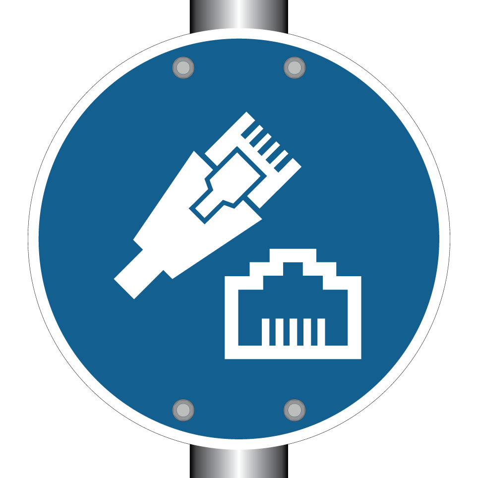 Netzwerkkabel anschließen