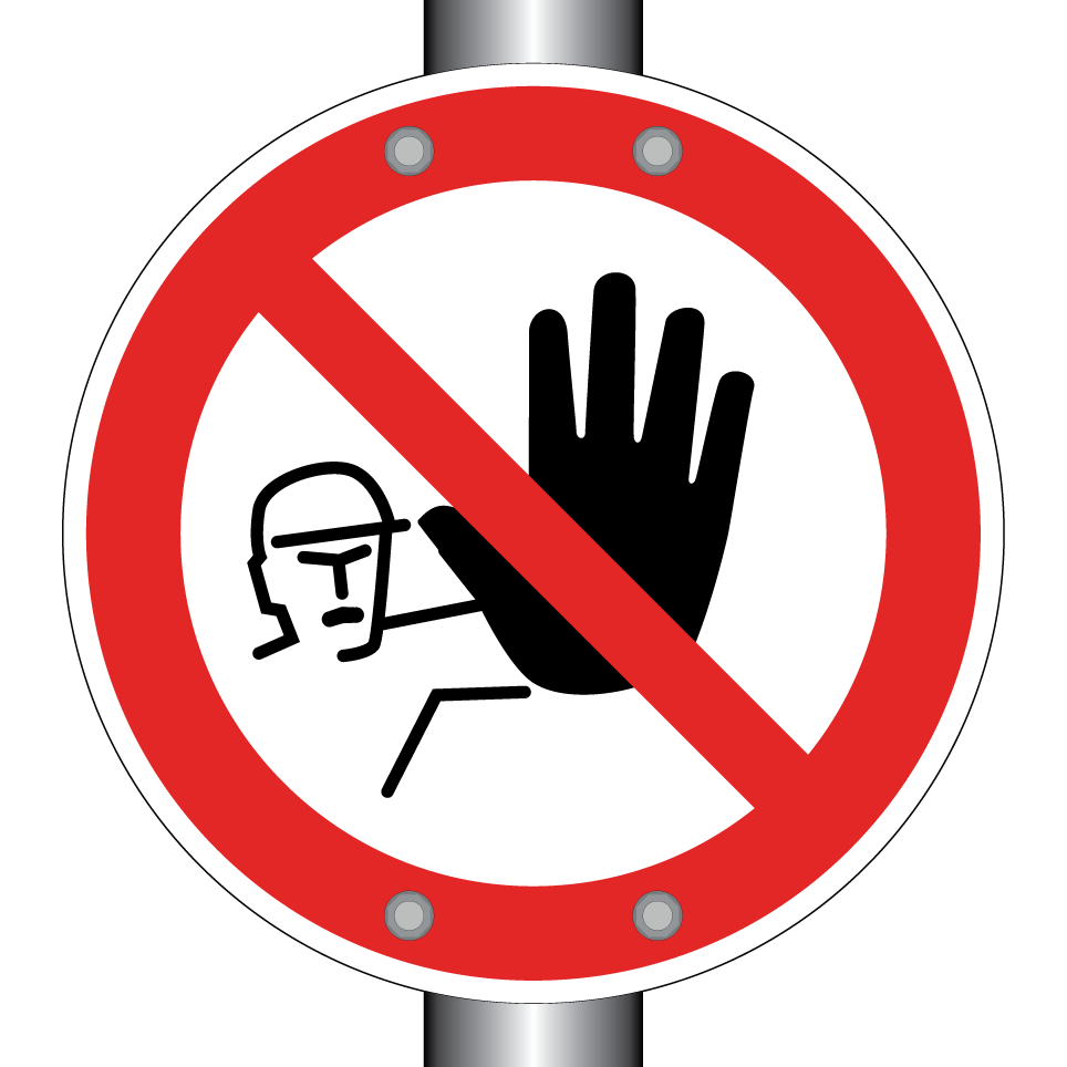 Entrée interdite aux personnes non autorisées
