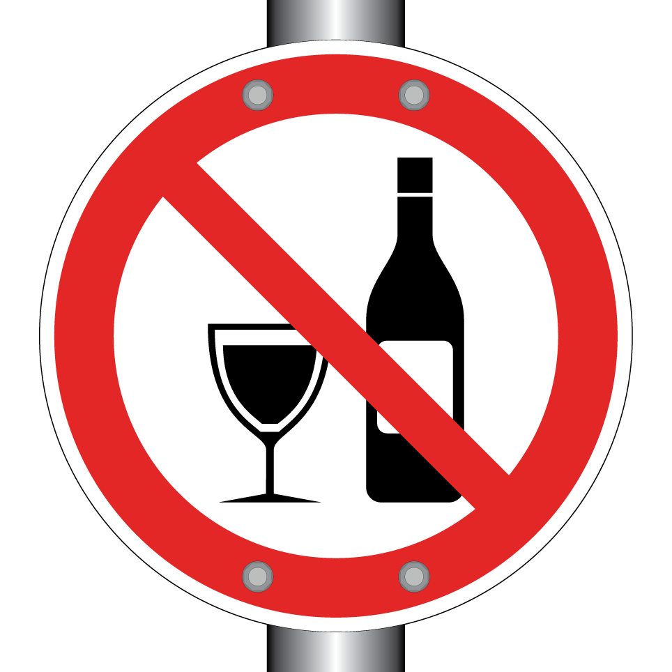 Pas d’alcool