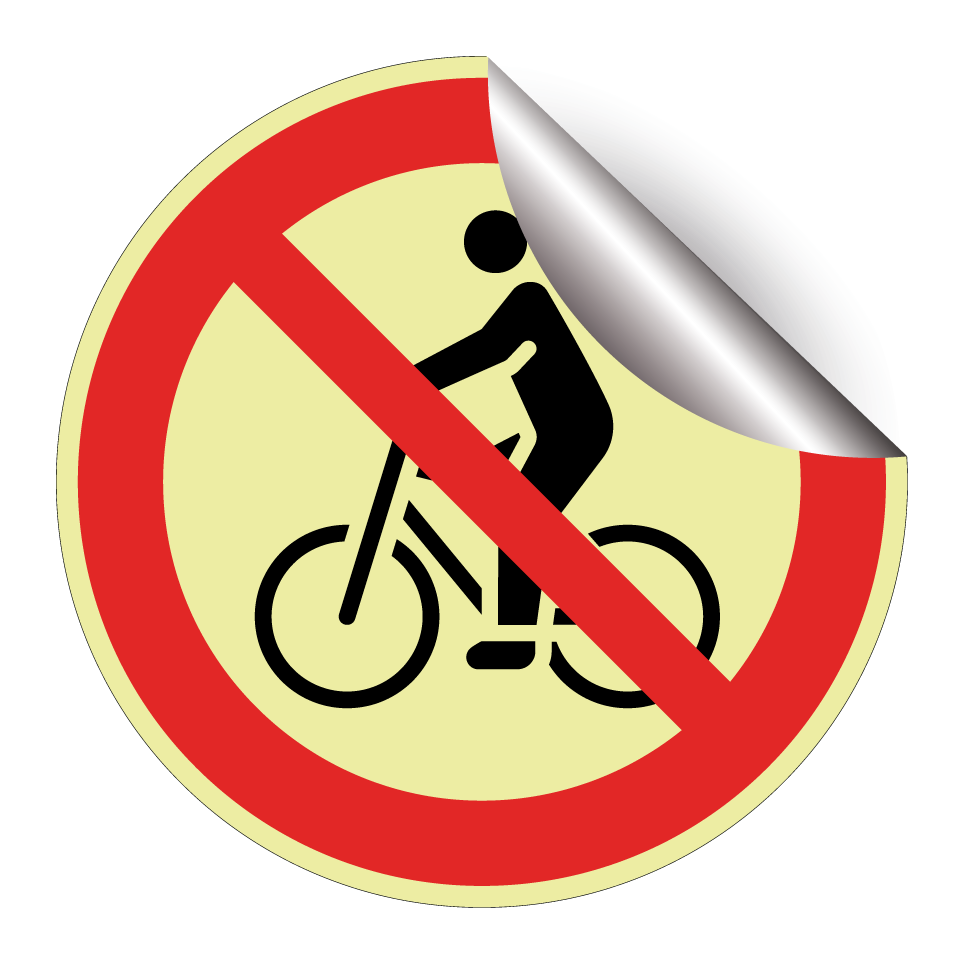 Radfahren verboten