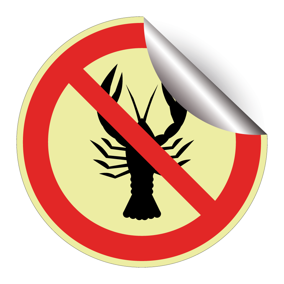 Keine Schalentiere (Allergiebeschränkung)