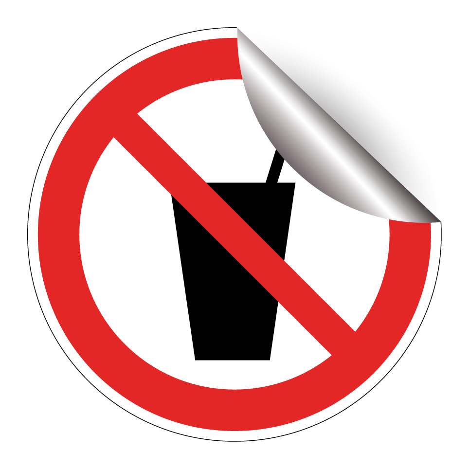 Pas de boissons gazeuses