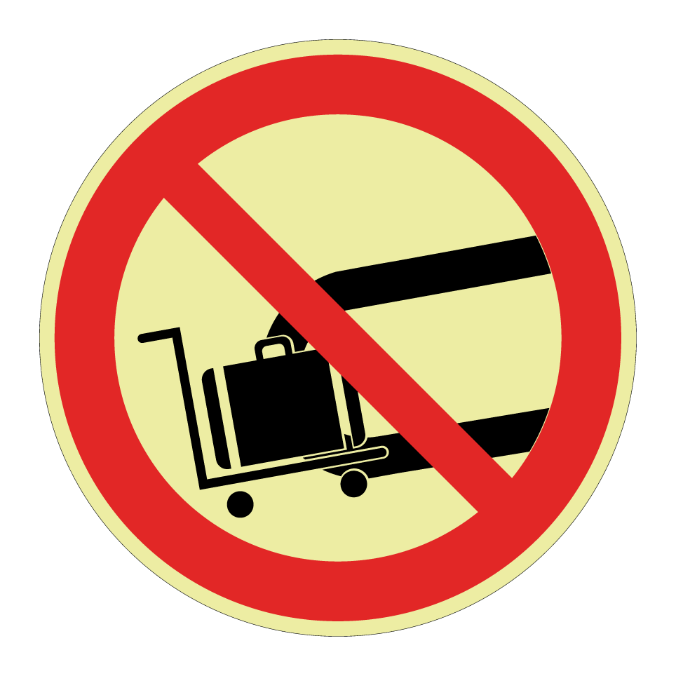 Pas de bagages sur le tapis roulant