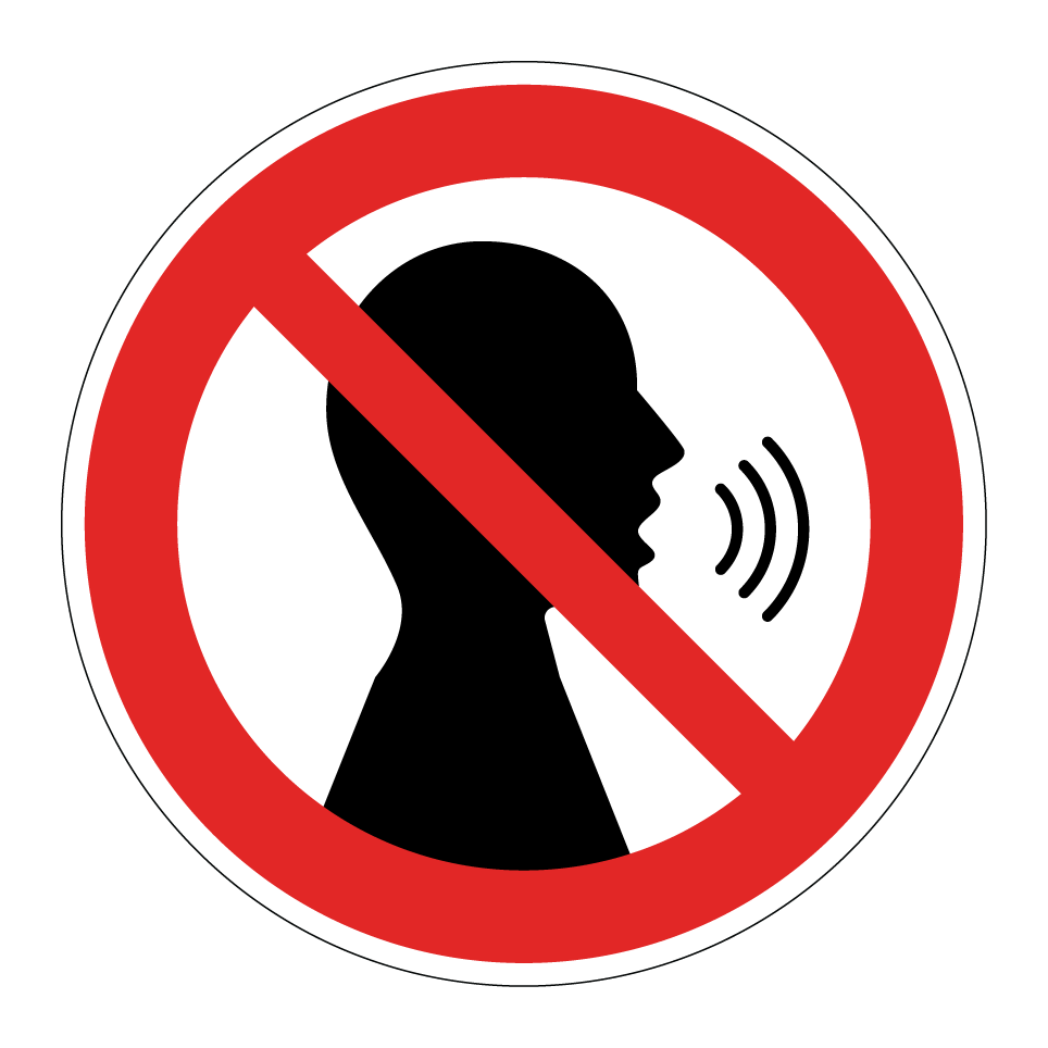 Interdiction de parler