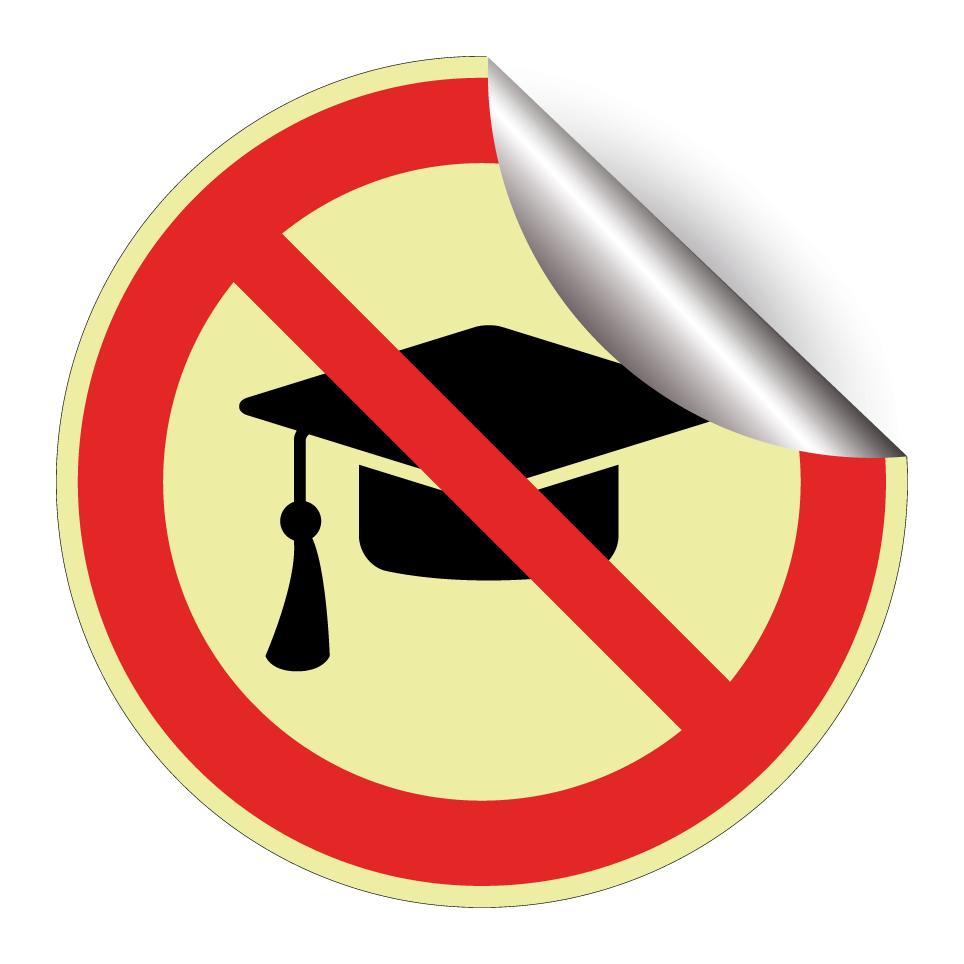 Pas de toque de graduation