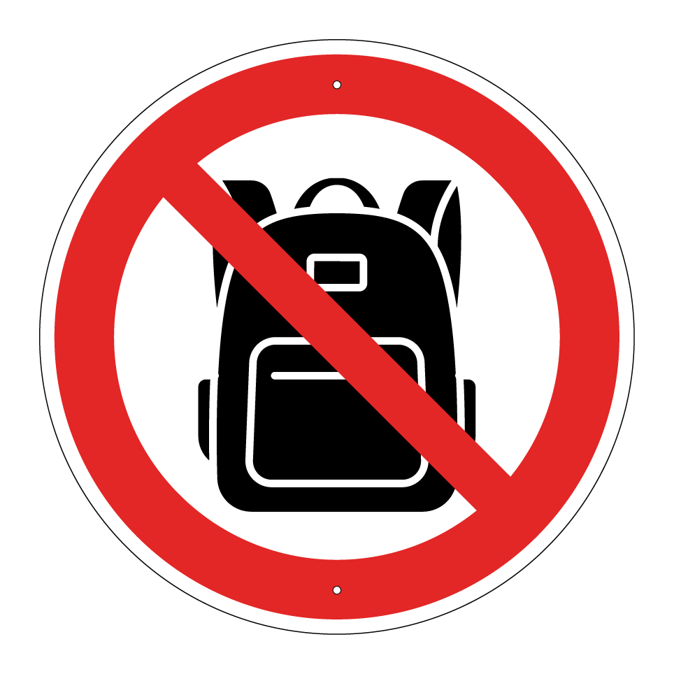 Pas de sac à dos