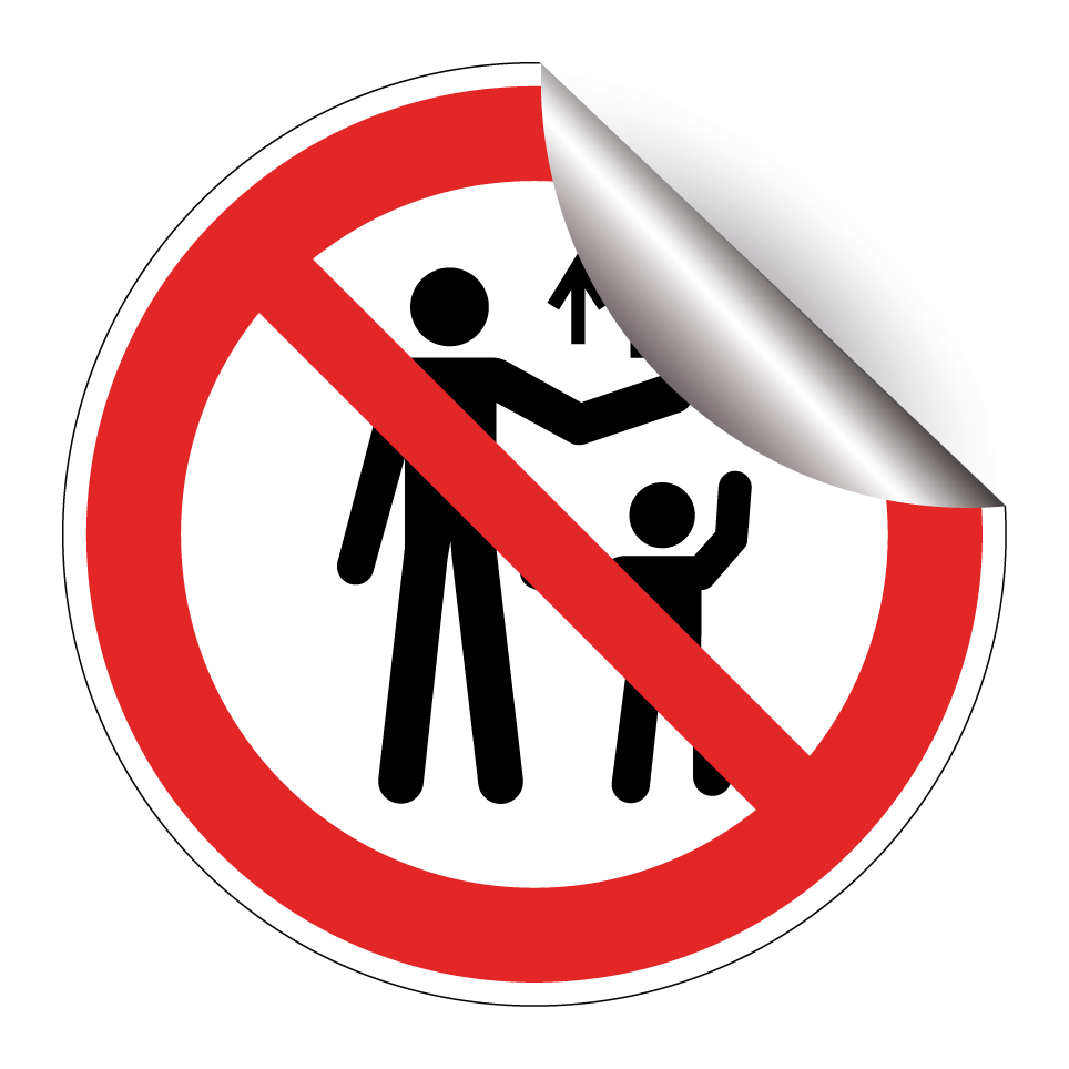 Ne pas remettre d’objets aux enfants