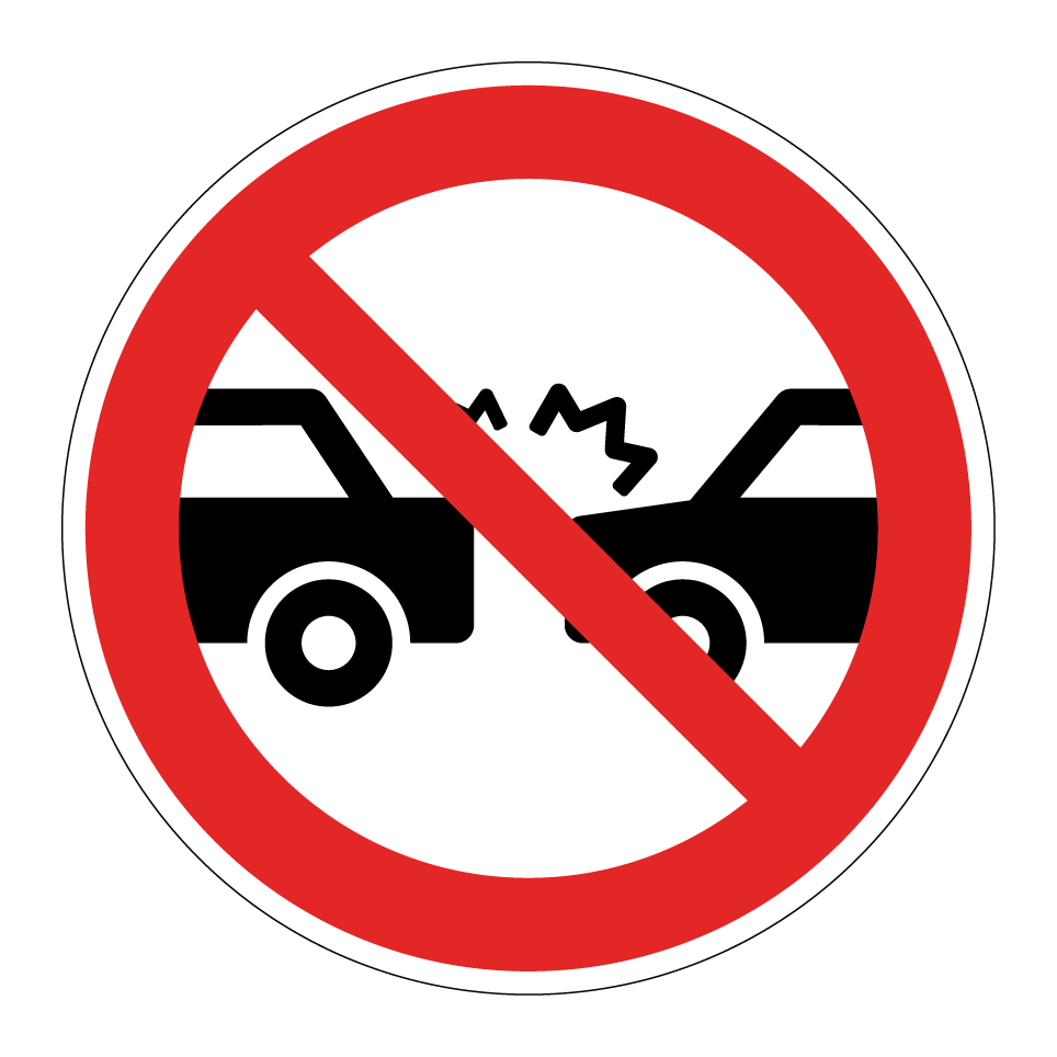 Kein Auffahren