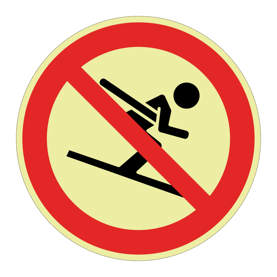 Ski interdit