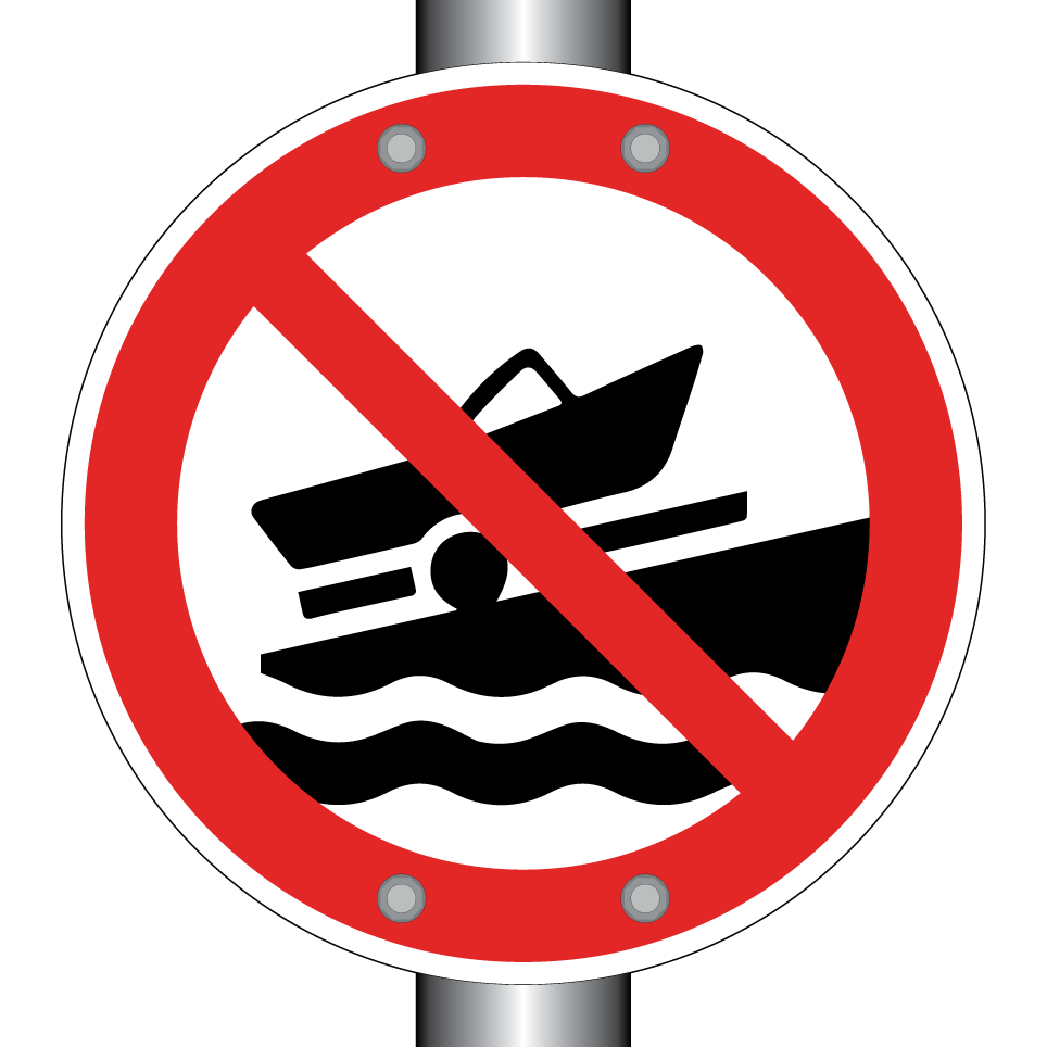 Kein Boot zu Wasser lassen