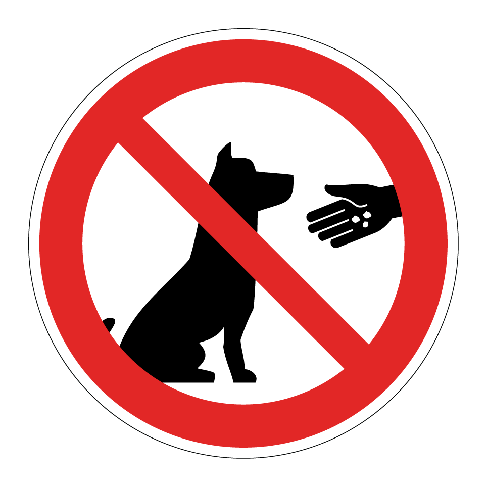 Ne pas nourrir les chiens