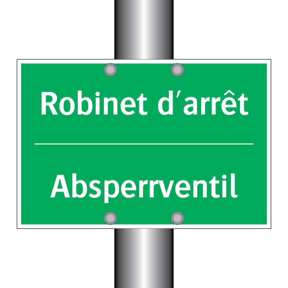 Absperrventil - Robinet d'arrêt